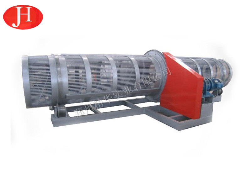 Stainless Steel Cage Washing Machine Cassava Dry Sieve Machine 15-25 t/h