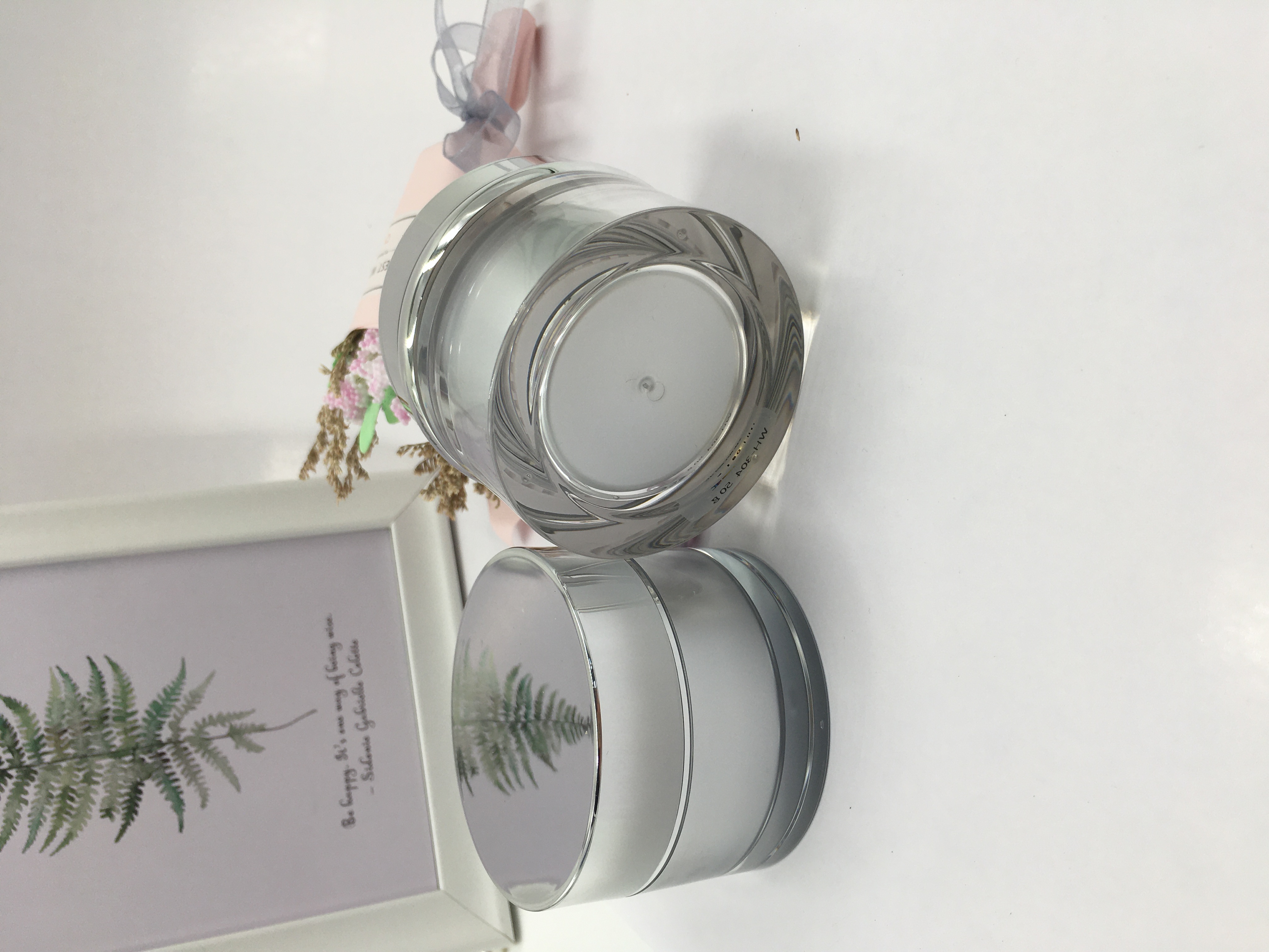 Acrylic Cream Plastic Jar Round Beautiful Cosmetic Jar Night Cream All Jar