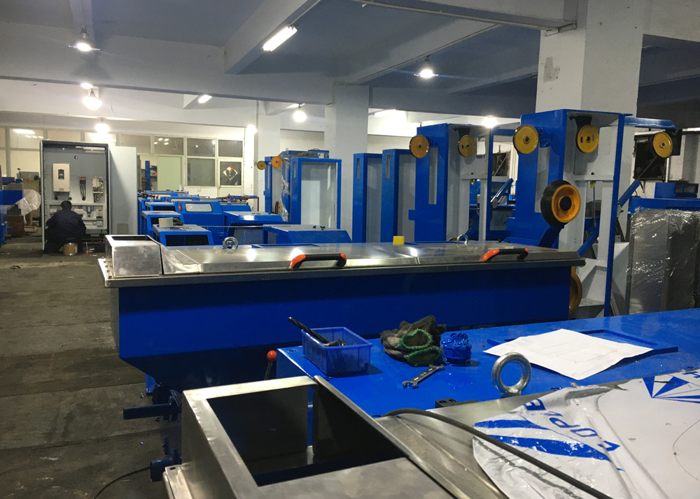 Copper Wire Drawing Machine with Annealing for Cable Extrusion Production