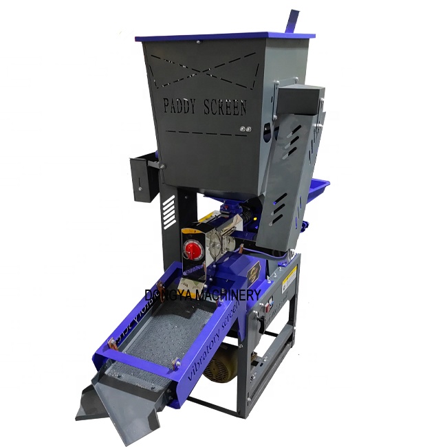 DONGYA AGRO 5 in 1 Vibratory Screen Rice Mill With Winnowing Destoner