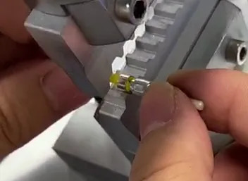 High Precision Air Pressure Optical Fiber Cable Connector Crimping Machine