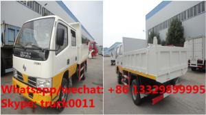 Buy cheap HOT SALE! Dongfeng 4*2 double cabs light duty 3tons dump tipper truck, Factory sale high quality and lower price tipper product