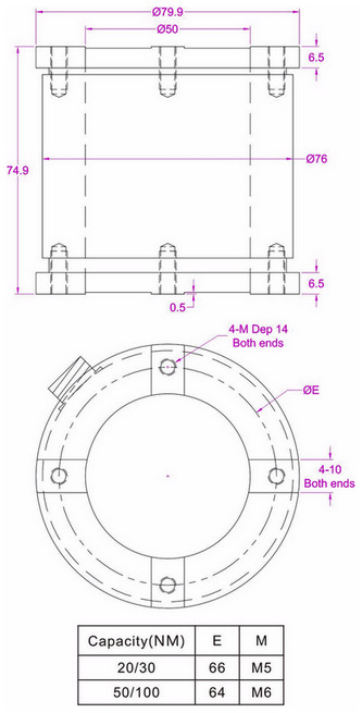 custom torque transducer