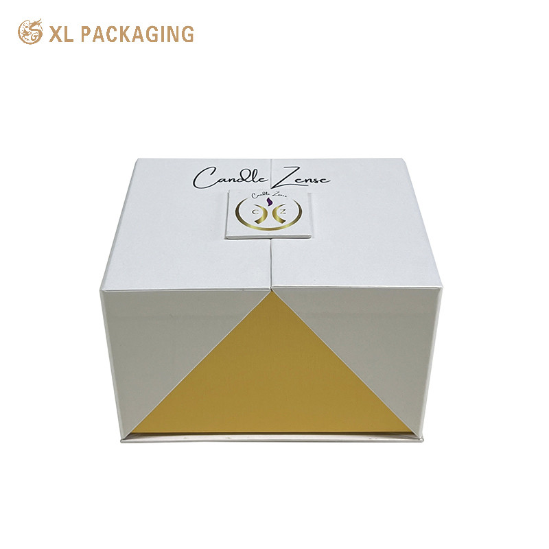 Customized Luxury Double Door Magnet Box Fashion Perfume Skin Care Cosmetic Cardboard Packaging Box For Gift Sets
