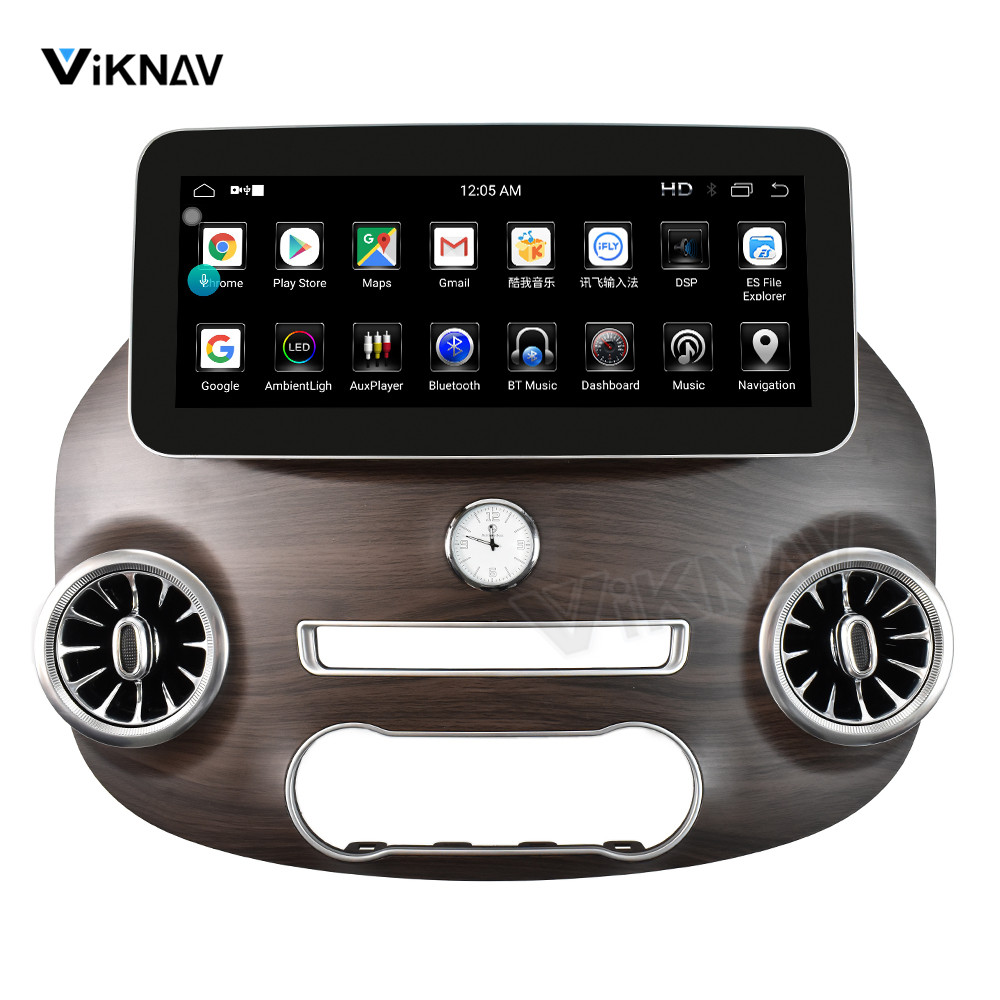 2Din Tape Recorder Car Radio Head Unit For Mercedes Benz Vito Multimedia Player