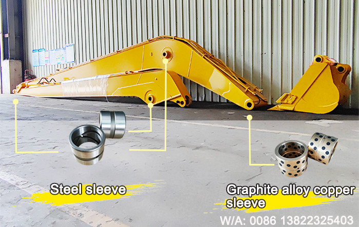 Heavy-Duty Q690D / Q355B Long Reach Boom Excavator with Extended Reach for Excavation
