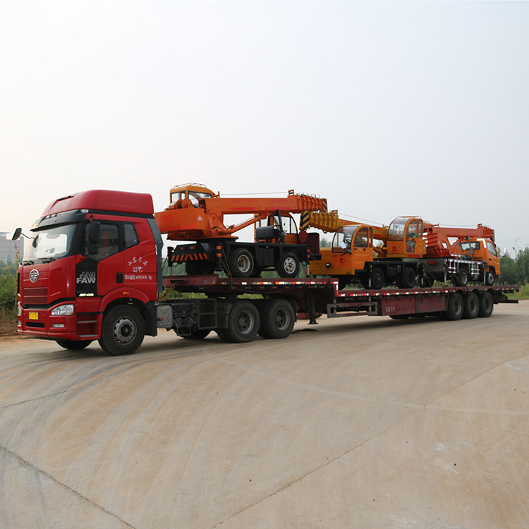 DFAC Mobile Hydraulic Vehicle Mounted Crane With 16 - 20 Ton Lifting Capacity