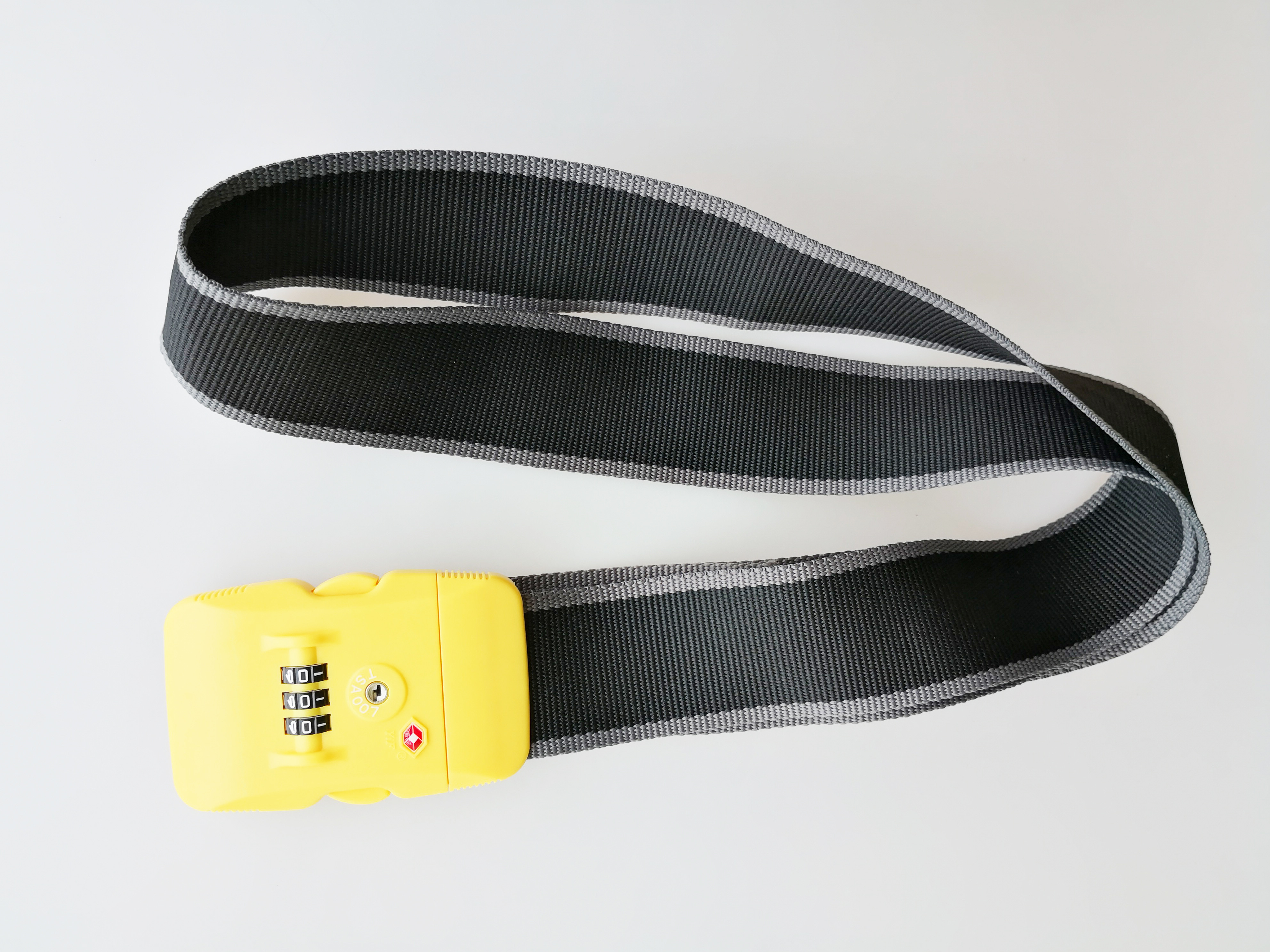 Free Sample TSA Luggage Strap Lock H001 Show Led For Travel Bag / Luggage