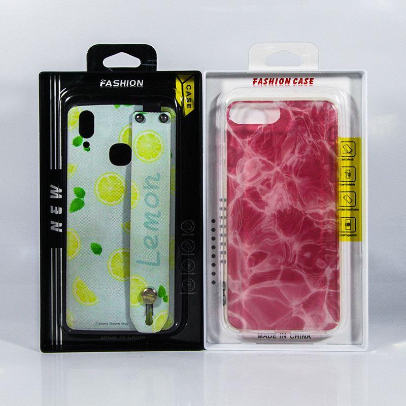 Recyclable Rectangle Mobile Phone Case Packaging Box Offest Printing