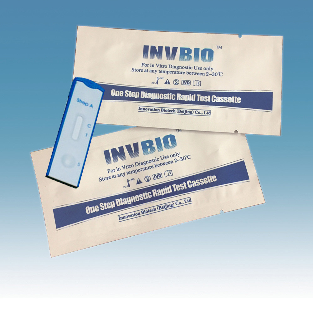 One Step Immunoassay Strep A Infectious Disease Rapid Test Kits Throat Swab