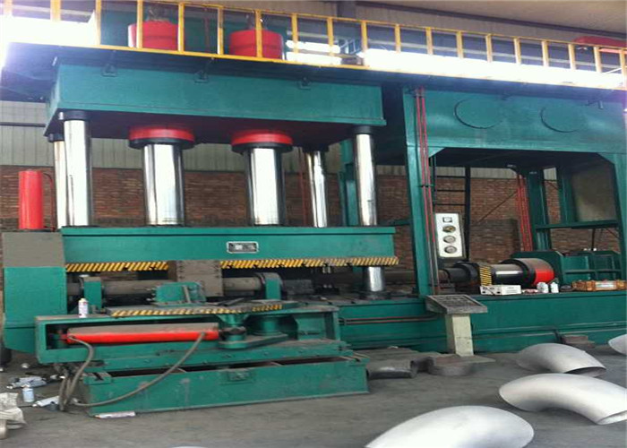 Seamless 325mm Diameter Elbow Cold Forming Machine 630 - 12000KN Main Thrust