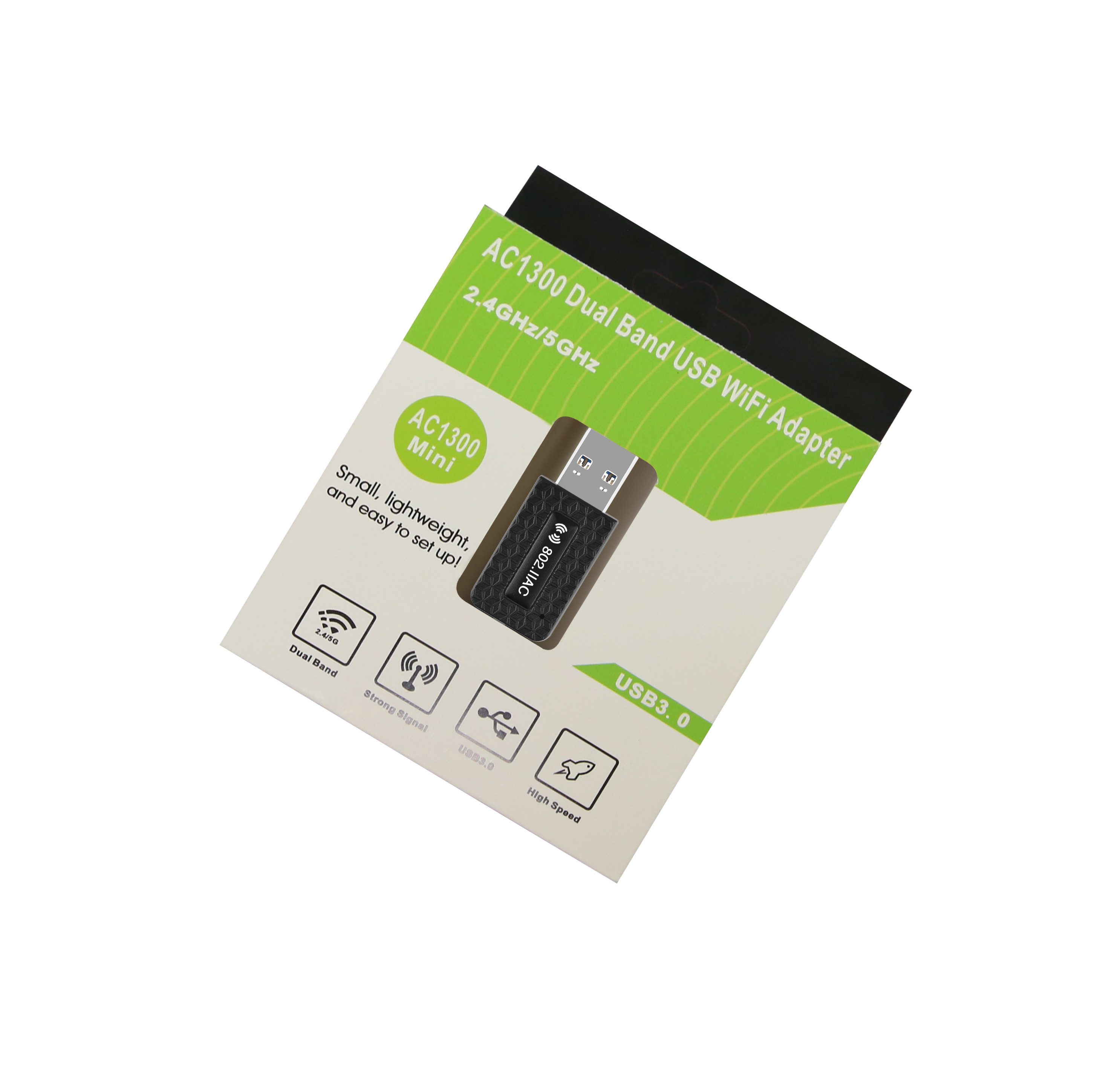 400Mbps 2.4 GHz USB Wifi Dongle XHT6B14 Realtek 8812BU
