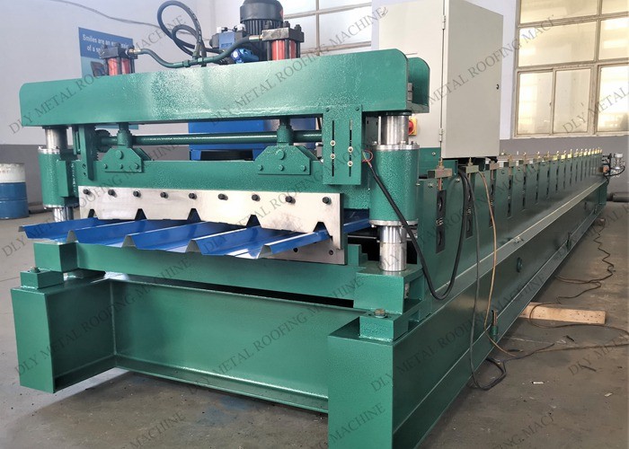 50HZ Trapezoidal Sheet Forming Machine 1250mm Panel Roll Forming Machine