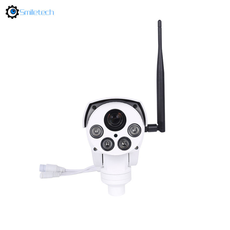 Mini starlight 5MP WIFI PTZ bullet waterproof IP66 5X optical zoom 2.8-12mm lens surveillance camera