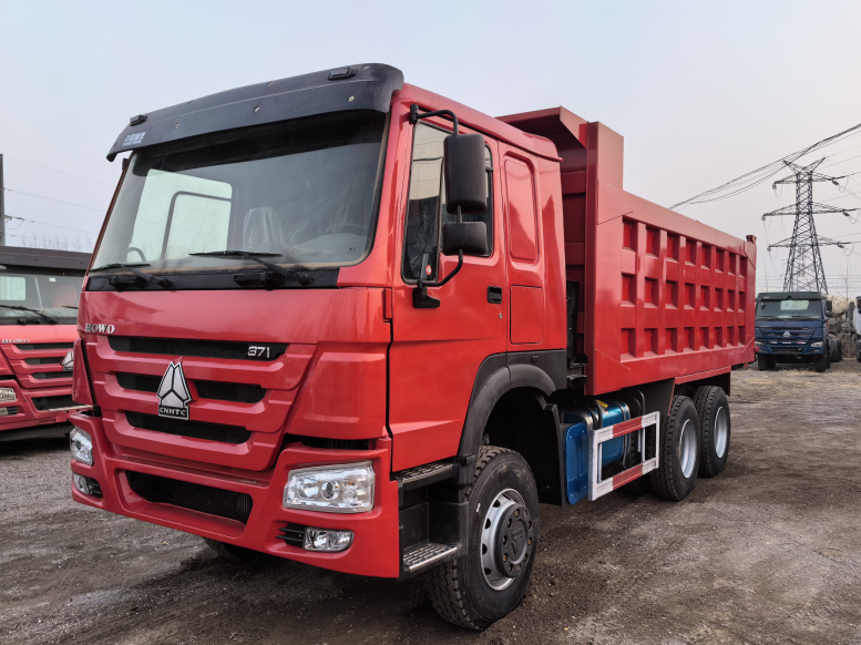 Second Hand HOWO 8x4 35-40 Ton Tipper Truck for Construction Mine in Good Condition