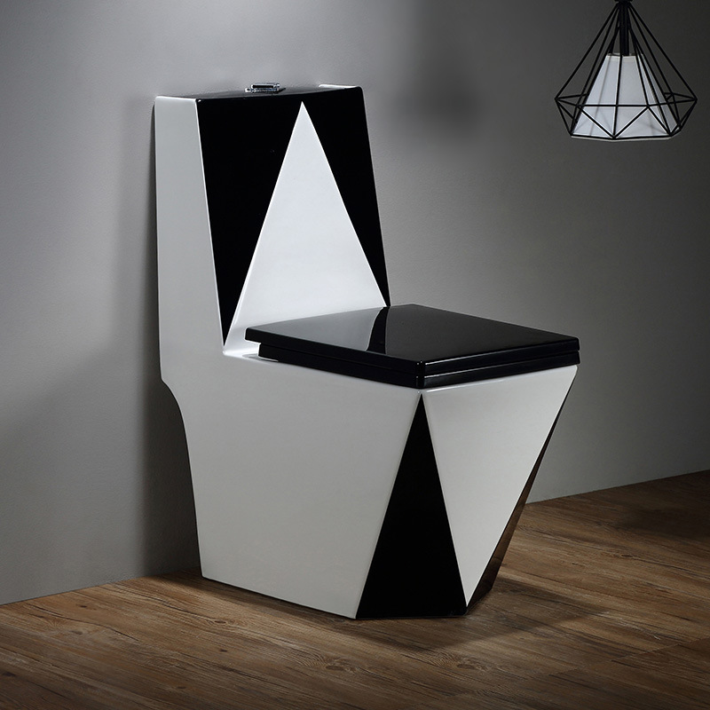 Ceramic Toilet Seat Sets and Sink Bathroom with Traditional Design Style Water Closet