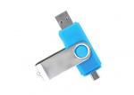 32GB Ultra Dual USB OTG Drive Swivel Type 68 * 17 * 8mm For Mobile Tablet
