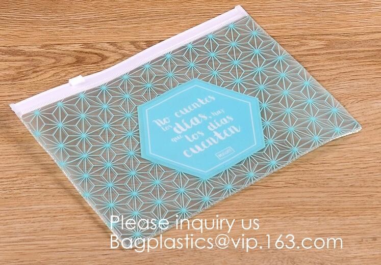 Daily Used Products Packaging Eva Zipper School Bag,Eco-Friendly Soft Plastic Frosted Cosmetic EVA Zipper Bags, Bagease