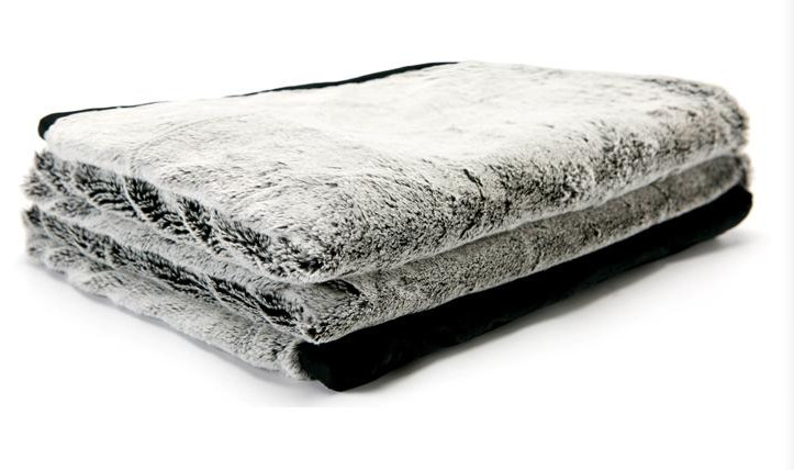 Super Soft Fake Fur Blanket For Home Hotel Bed / Chair , Plush Fake Fur Comforter