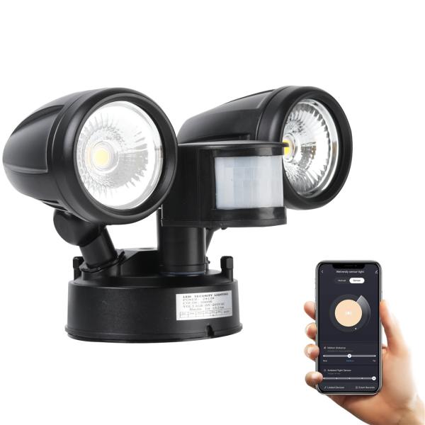 Quality Smart Flood light LED Security Lights Motion Sensor Light Outdoor 20W-30W for sale