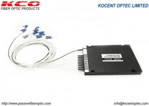 Buy cheap LC UPC Fiber Optic DWDM ABS Modular 100G 50GHz 9CH FTTH product