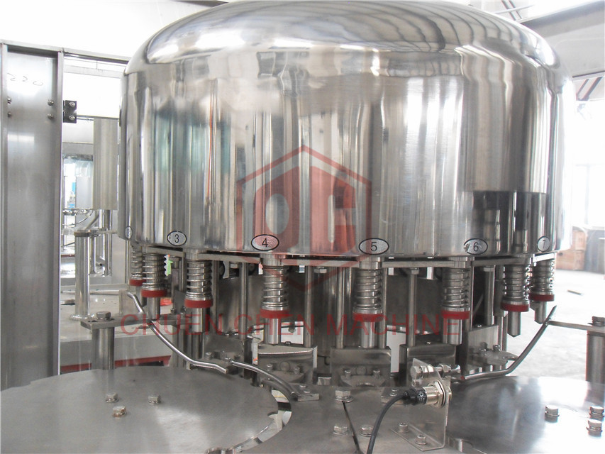 Beverage Fully Automatic Water Bottle Filling Machine High Output Liquid Filling Equipment