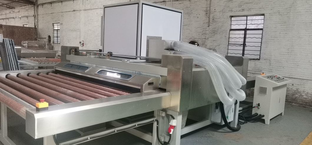 Horizontal Glass Washing Machine Used on Double Laminated Glass Processing Machine