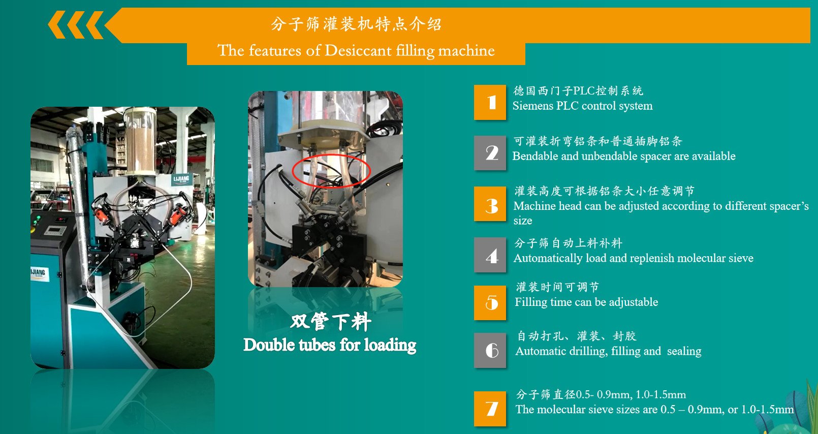 Double Glazing Glass Desiccant Filling Machine Automated