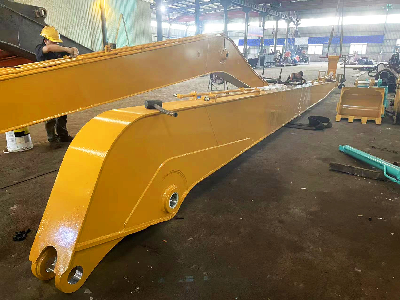 SY365 SY375 SY395 Long Boom Arm Multipurpose For 35-39 Ton Excavator
