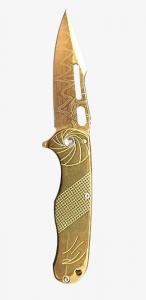 China wholesale folding knife pocket knife with metal handle F85 on sale
