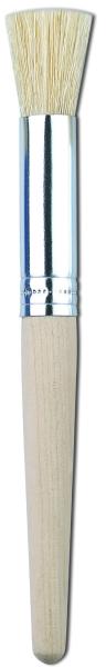 Professional Artist Oil Paint Brushes , Natural Short Bristle Paint Brushes For