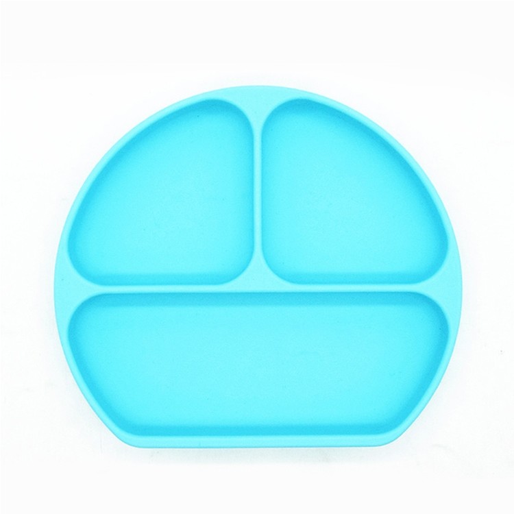 Durable And Flexible Silicone Baby Products Suction Plates For Baby Child