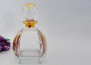 China Aluminium Cap Custom Glass Perfume Bottles , Empty Perfume Oil Bottles With Atomizer on sale