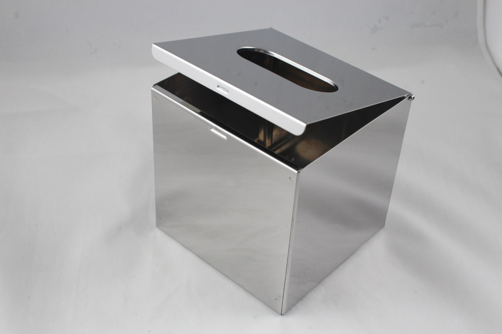 Bathroom Countertops Tissue Dispenser Box Stainless Steel Tissue Box