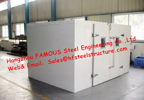 Commercial Walk in Freezer Cold And Freezer Room With Sliding Door For Fresh Vegetables