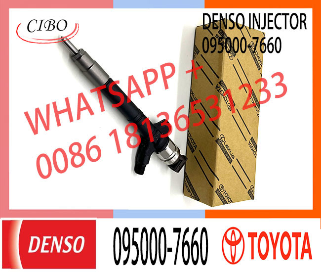 Common Rail Fuel Injector 23670-0R190 Diesel Fuel Injector 095000-7660 Neutral Remain Injector 23670-0R190