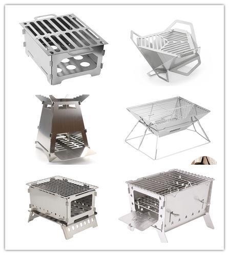 Stainless Steel Campfire Barbecue Stove Grill BBQ