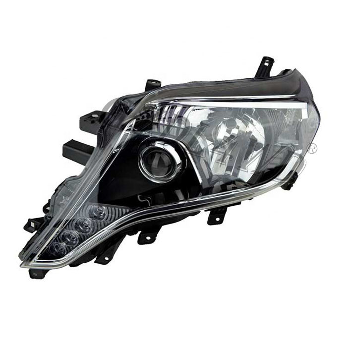 Normal Facelift Bumper Kit Toyota Land Cruiser Prado 2008-2013 Upgrade To 2014-2017