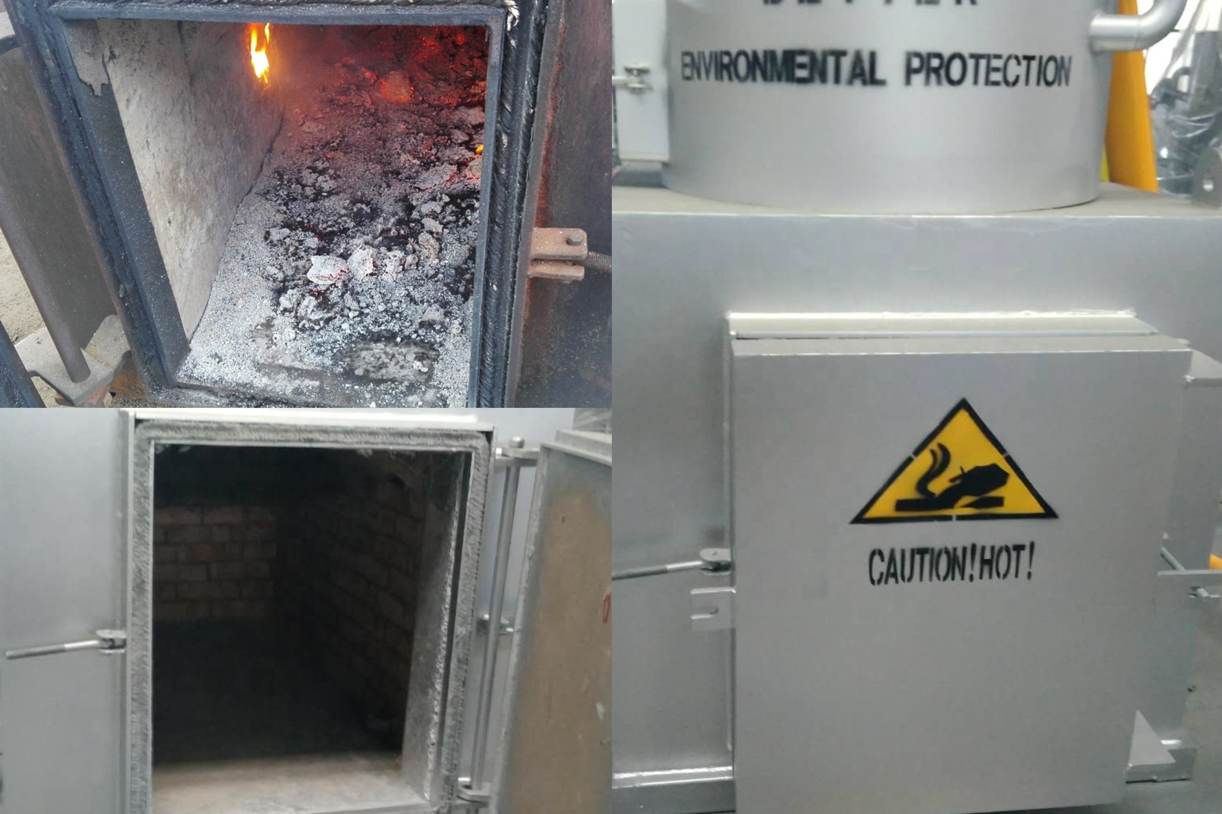 Fuel Gas or Oil Incinerator for Industry and Domestic Solid Waste Processing Machine