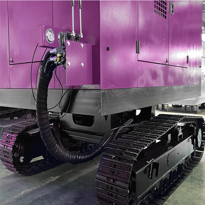 Steel Crawler Air Compressor Machine Mining Screw Air Compressor Diesel Air Compressor