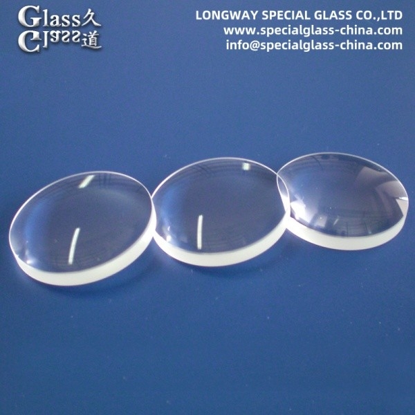 Anti Reflective Coated Optical Bi Convex Concave Lens For Photography