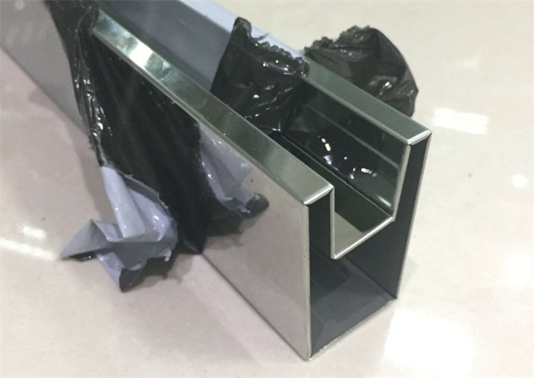 Mirror Finish Black Stainless Steel Wall Trim Wall Panel Trim 201 304 316 for wall ceiling furniture decoration