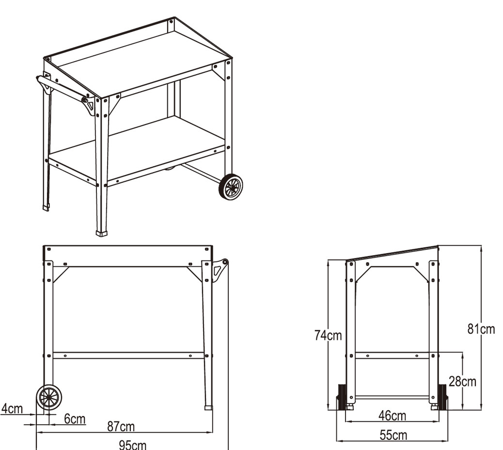 Anthracite Ral7016 Raised Garden Planter Box 0.6mm Thickness Galvanized Steel