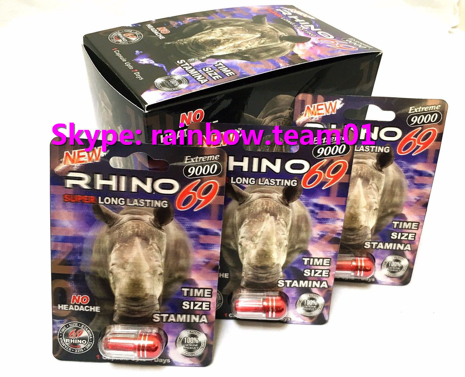 Male Enhancement Pills Clear Blister Packaging Paper / PP Materials