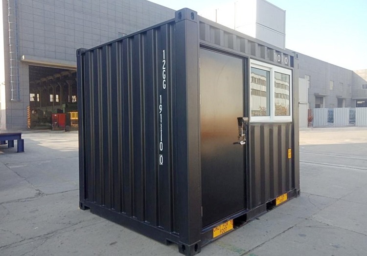 8ft 10ft Small Size Mini Prefab Modular Mobile Storage Shipping Container Office Made in with CSC Certification