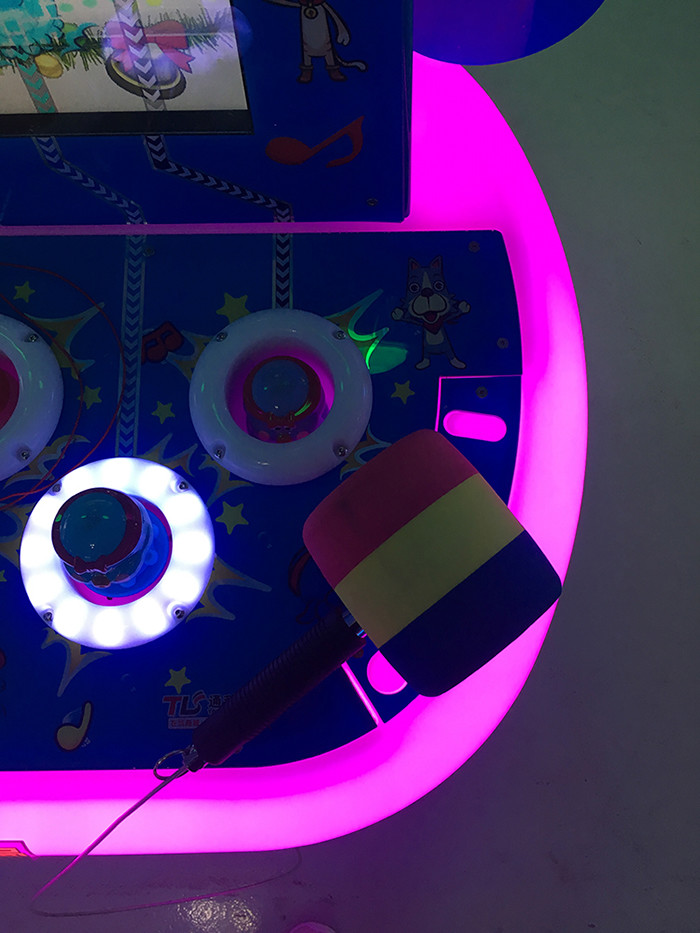 Coin Operated Music Hitting Amusement Game Machines Video Arcade Game