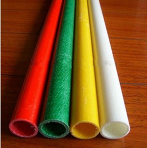 100mm Colorful Hollow Fiberglass Tube High Strength FRP Plastic Round Tube