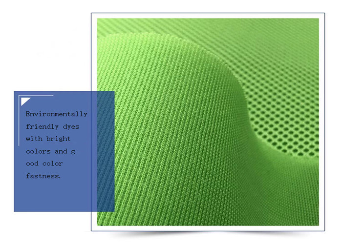 100% Polyester 3d Spacer Sports Mesh Fabric For Garment / Chair