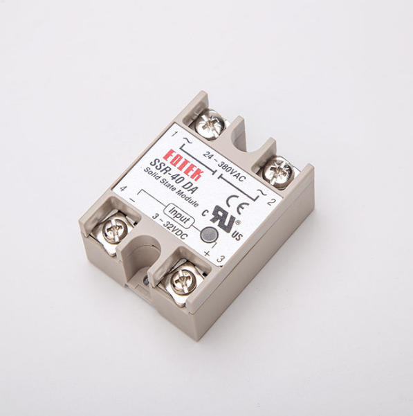 SSR-40DA 40A 3-32V DC TO 24-380V AC SSR 40DA relay solid state Plastic Cover Case Factory Directly SSR-40DA