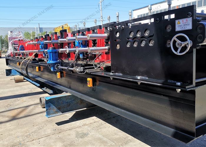 3mm C Shape Purlin Roll Forming Machine PLC 5.5kw U Channel Forming Equipment